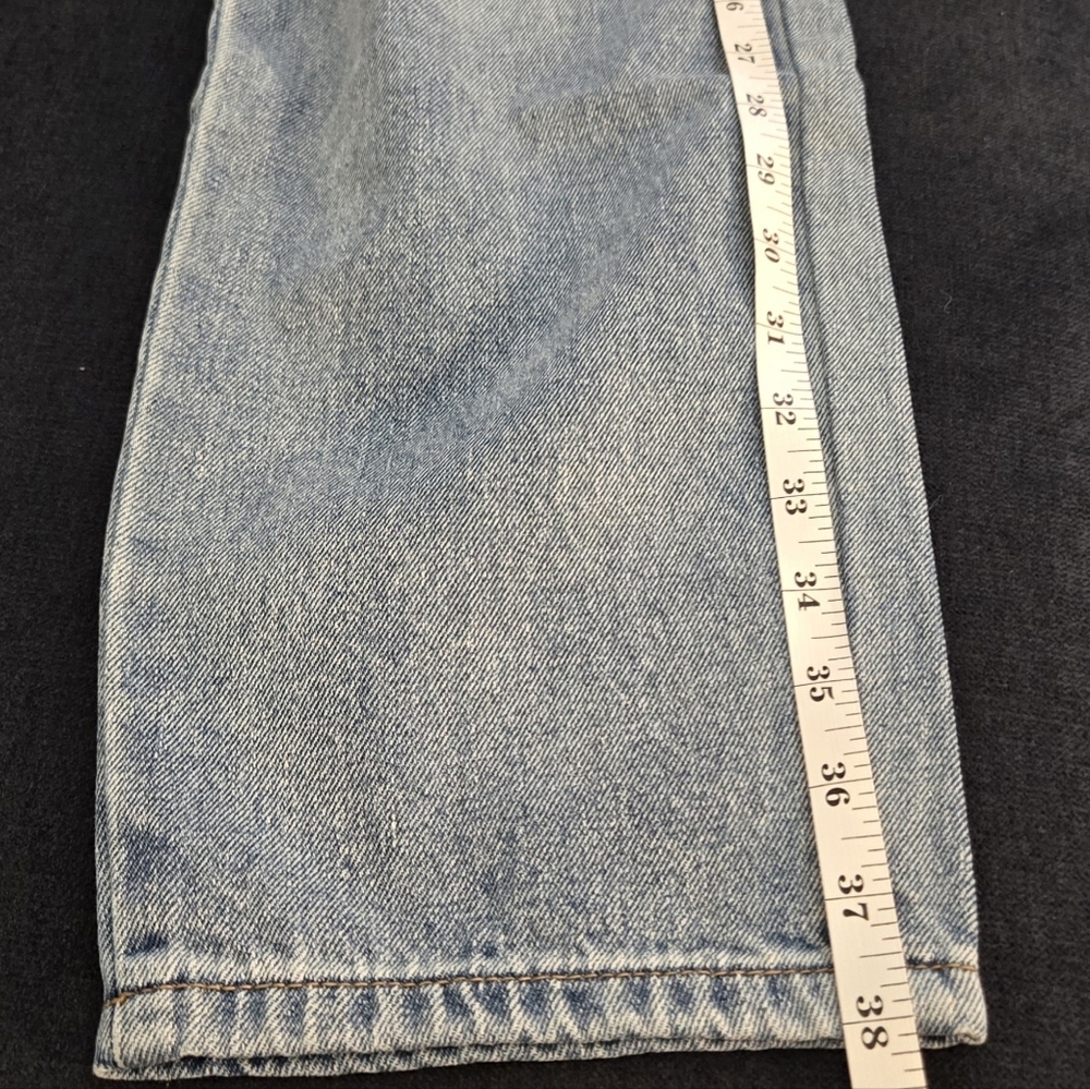 English Factory Womens Ankle Jeans High Rise Denim Medium Wash Blue SZ:29 New - Picture 5 of 7